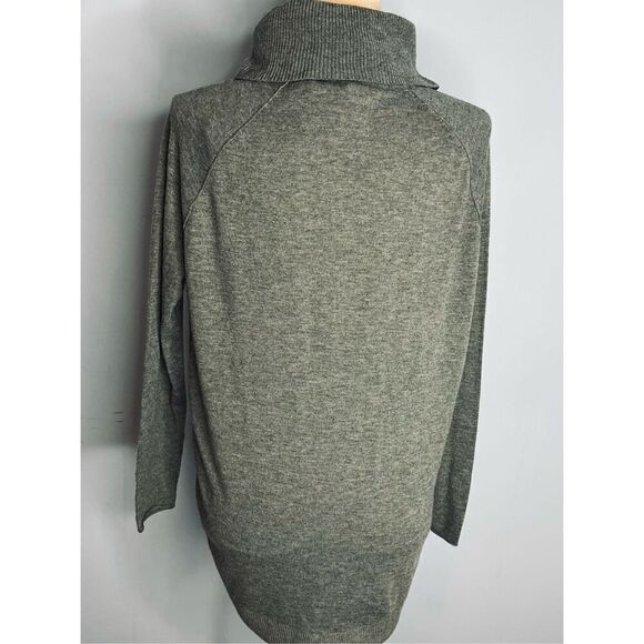 Caslon Women’s S Turtleneck LS Sweater Gray - Picture 10 of 10